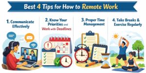 Best 4 Tips for How to Remote Work
