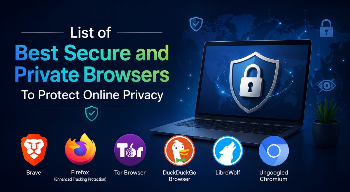 List of Best Secure and Private Browsers To Protect Online Privacy