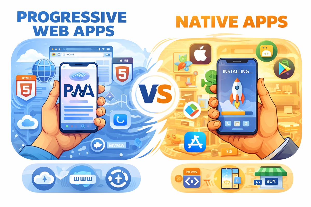 Progressive Web Apps vs. Native Apps