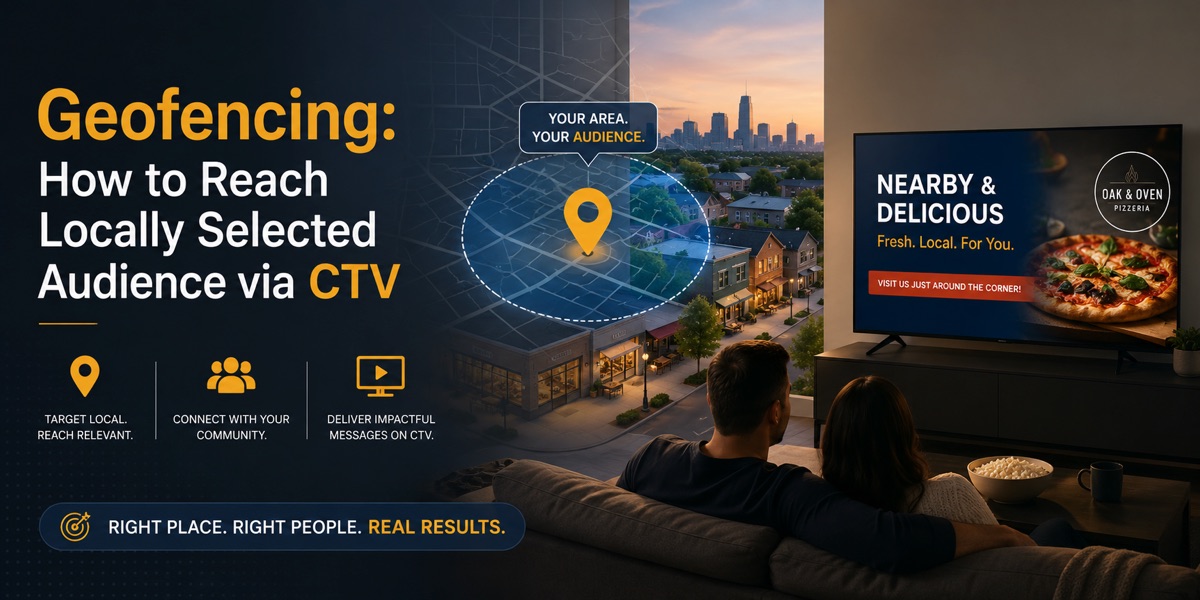 Geofencing: How to Reach Locally Selected Audience via CTV