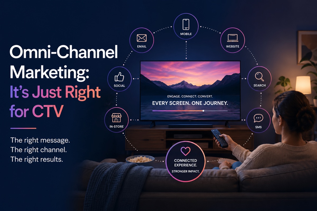 Omni-Channel Marketing: It’s Just Right for CTV