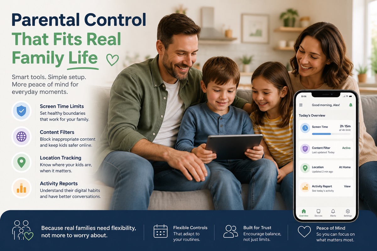 Parental Control That Fits Real Family Life