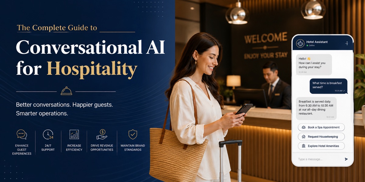 The Complete Guide to Conversational AI for Hospitality