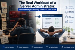 The Real Workload of a Server Administrator: What Managed Hosting Takes Off Your Plate