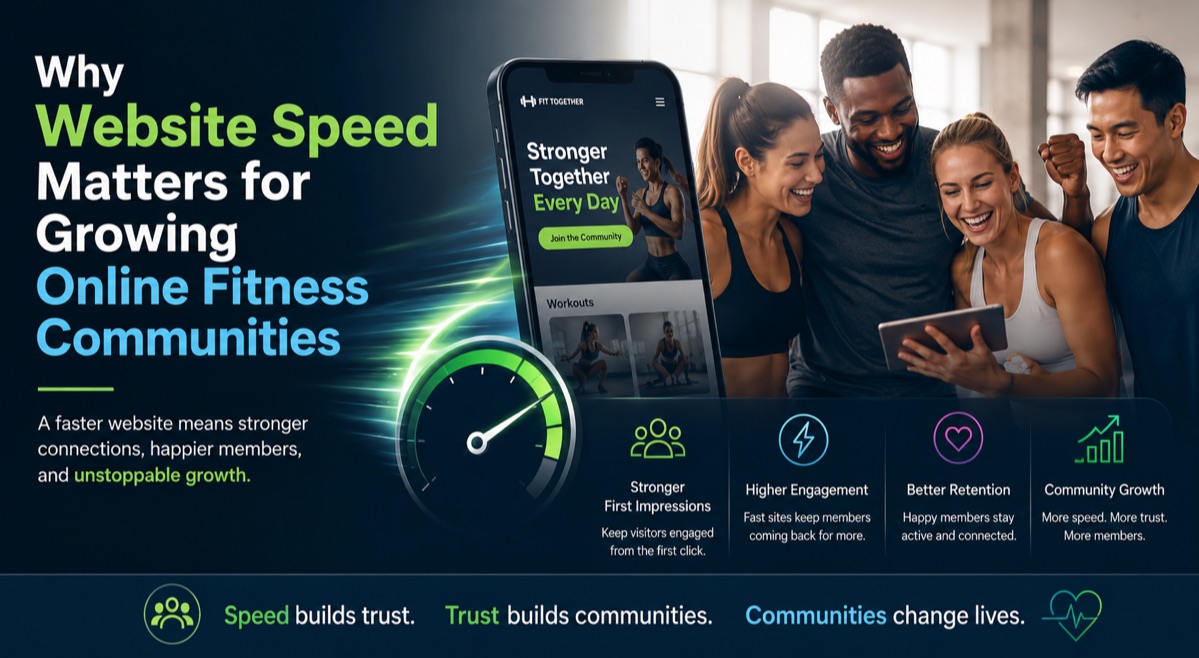Why Website Speed Matters for Growing Online Fitness Communities