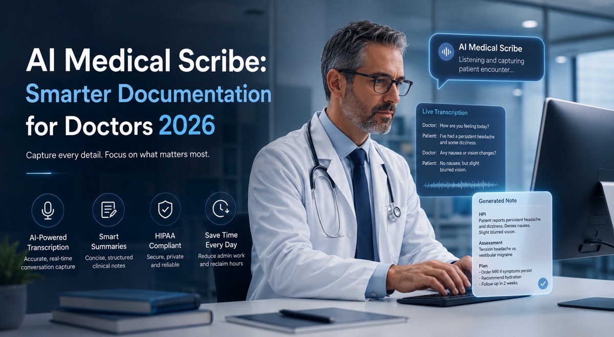 AI Medical Scribe: Smarter Documentation for Doctors 2026