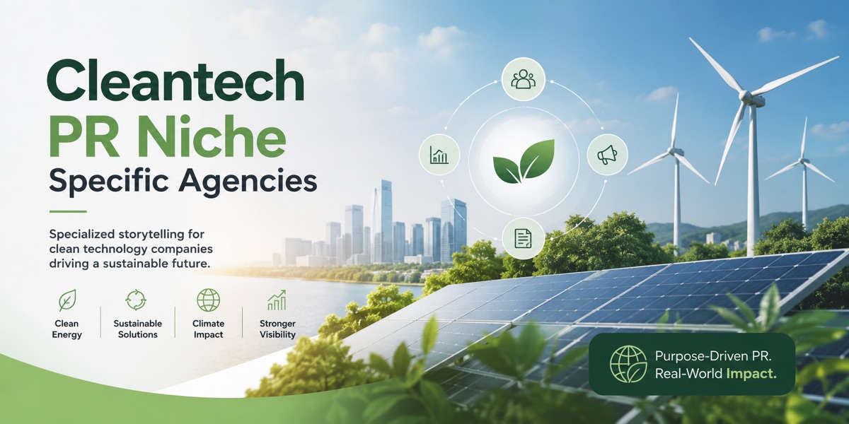 Cleantech PR Niche Specific Agencies