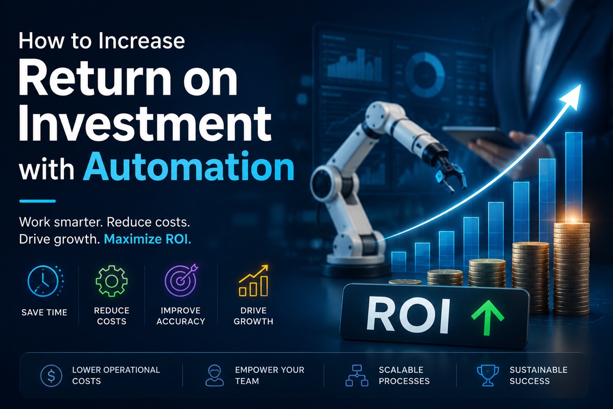 How to Increase Return on Investment with Automation