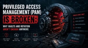 Privileged Access Management (PAM) Is Broken: Why Vaults and Rotation Aren't Enough Anymore