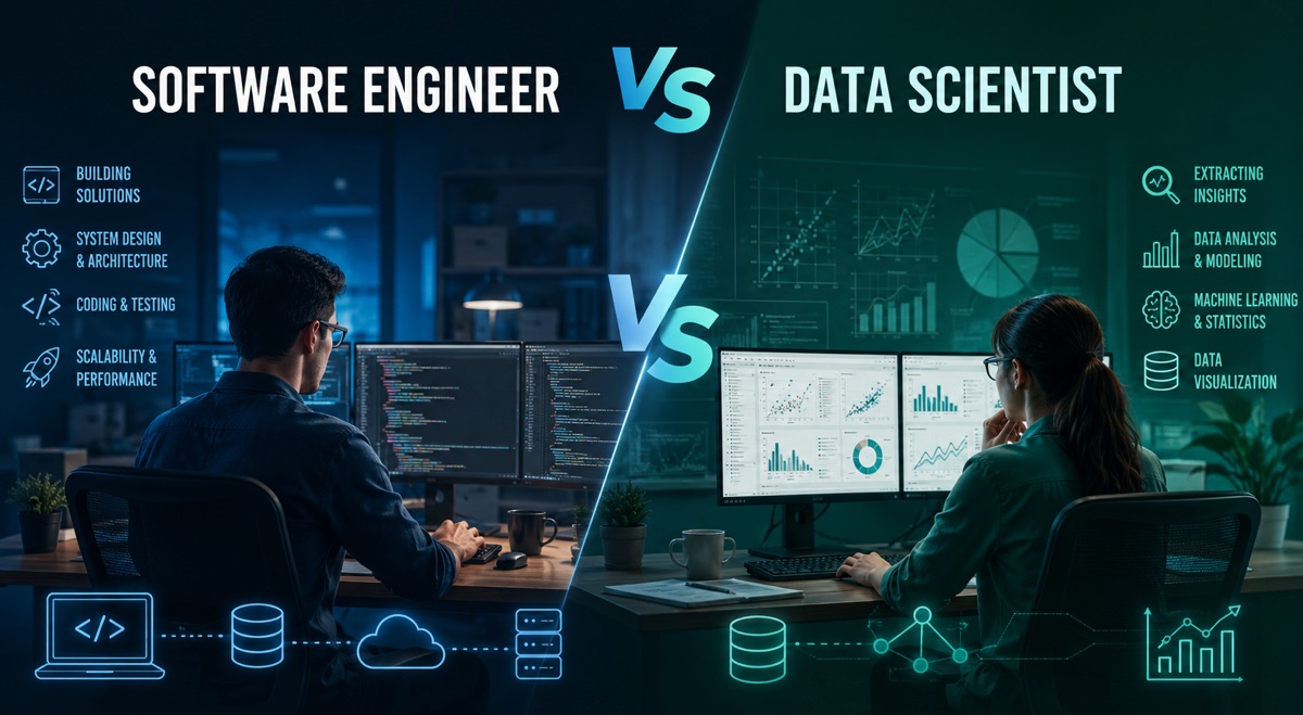 Software Engineer vs Data Scientist