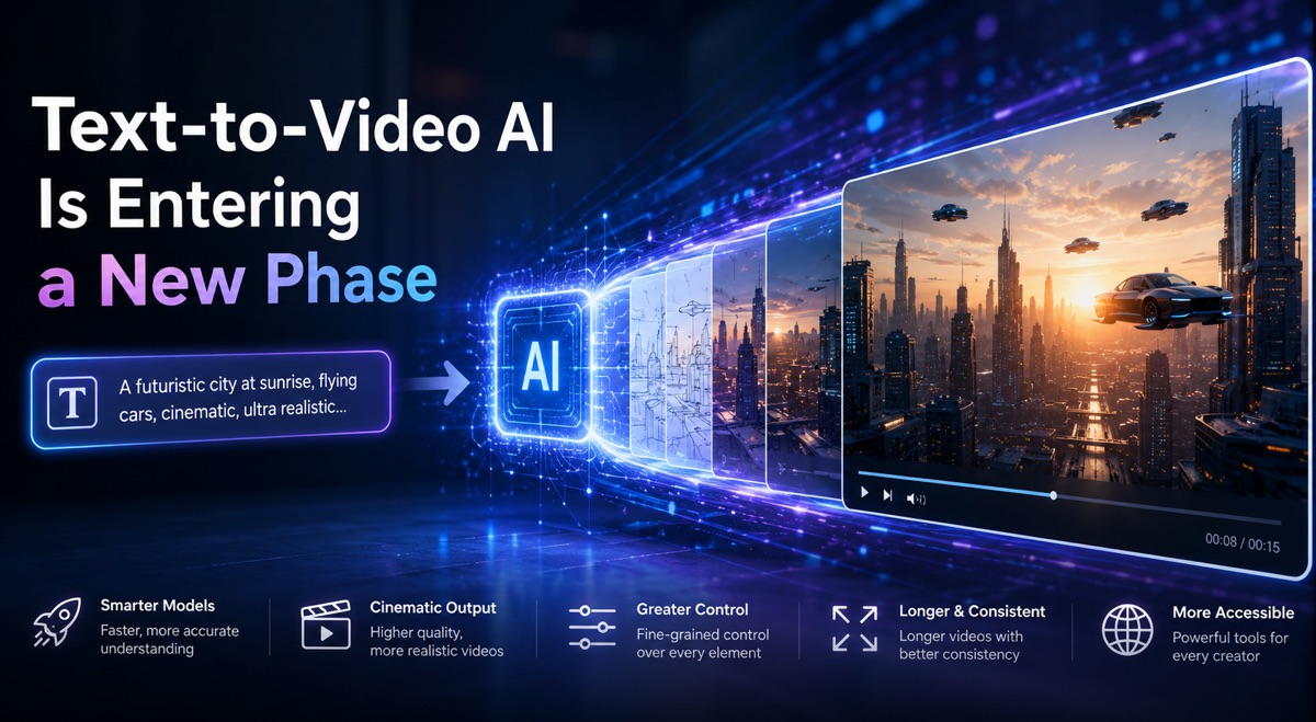 Text-to-Video AI Is Entering a New Phase