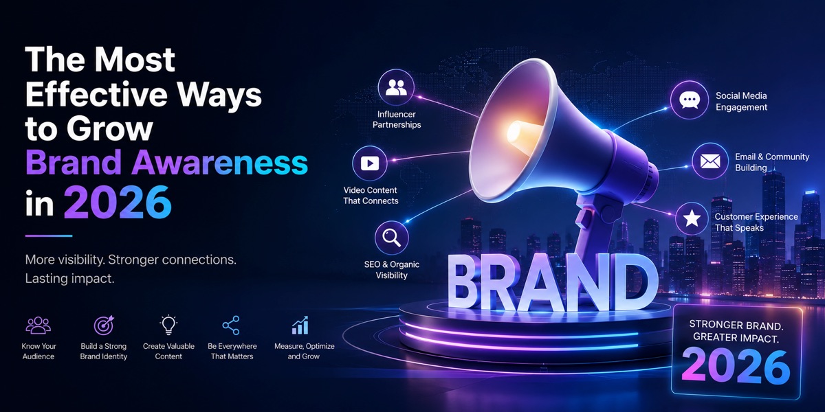 The Most Effective Ways to Grow Brand Awareness in 2026