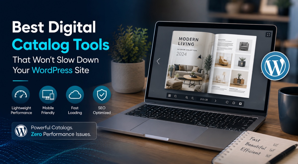 Best Digital Catalog Tools That Won't Slow Down Your WordPress Site