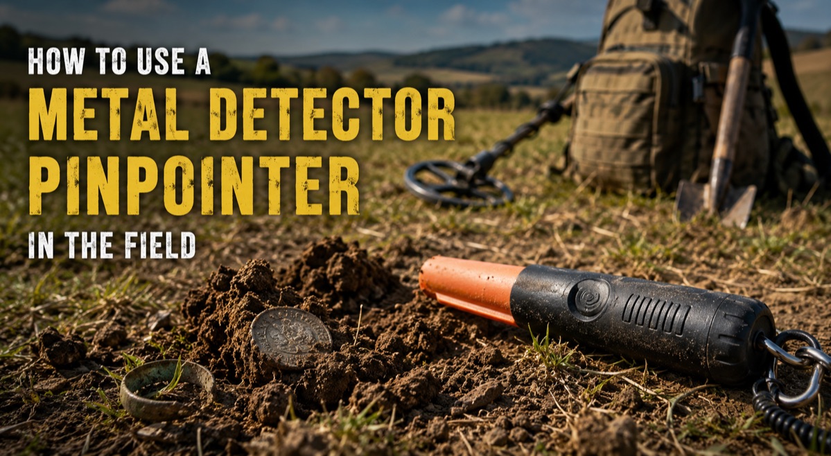 How to Use a Metal Detector Pinpointer in the Field