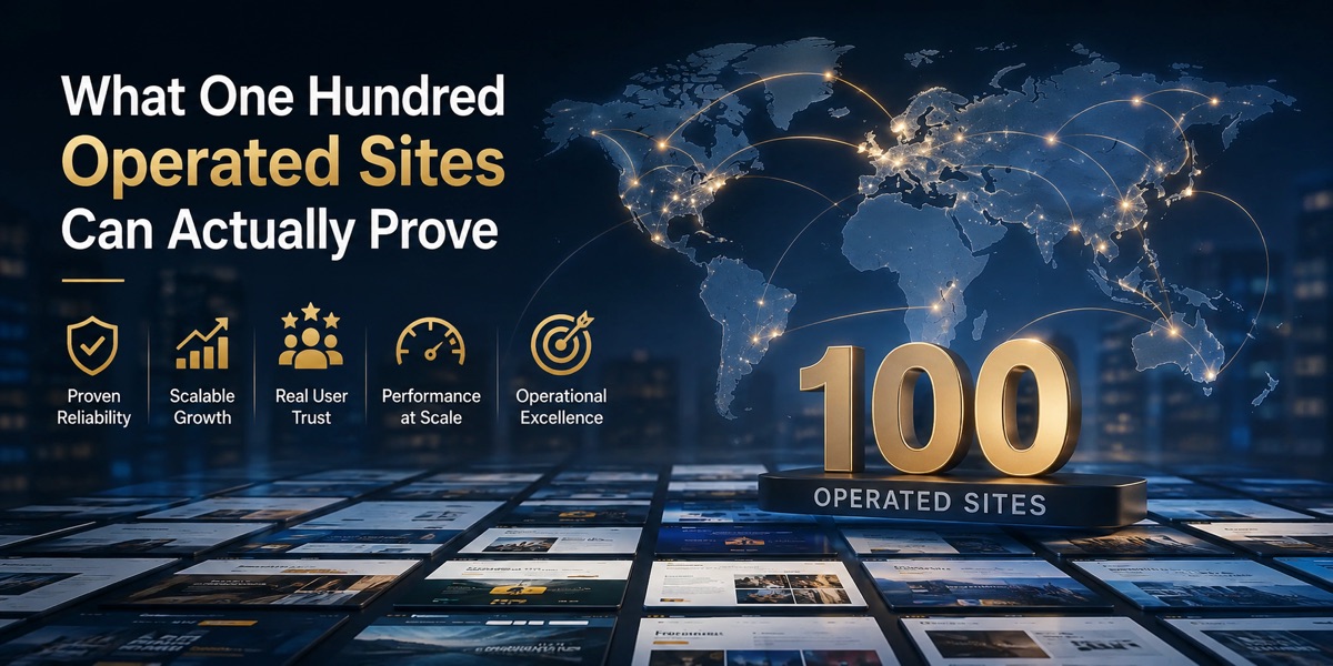 What One Hundred Operated Sites Can Actually Prove